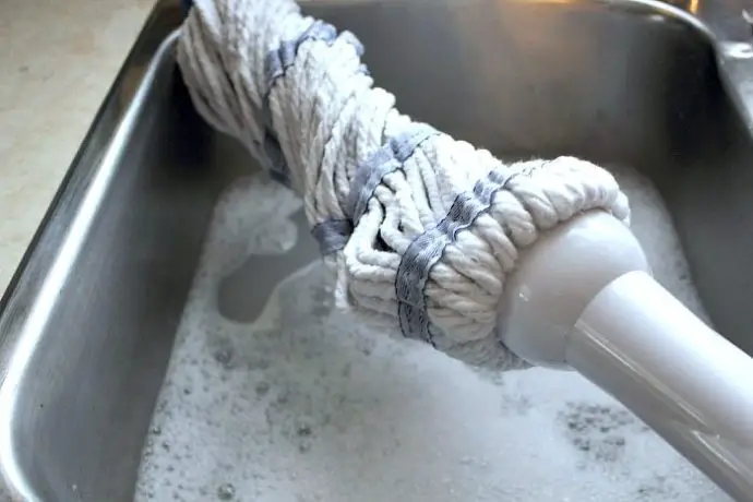 The importance of wringing the mop
